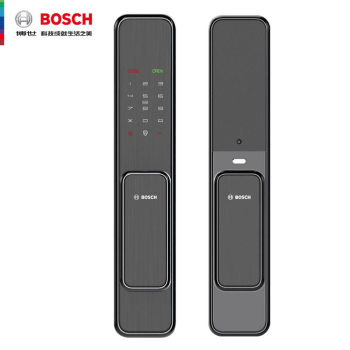 博世（BOSCH）智能锁 EL600 全自动指纹锁 家用 电